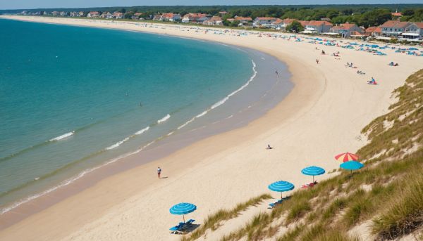 Des plages de soulac qui invitent à la baignade et à la détente