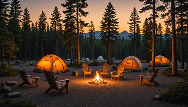 Quel camping pouvez-vous choisir près de la Palmyre ?