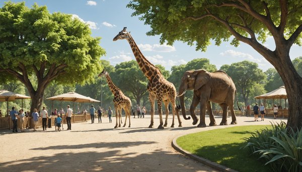 Une journée au zoo de la Palmyre