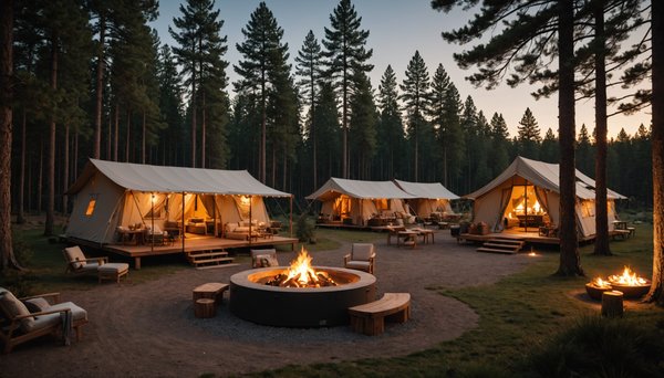 Comment passer des luxueuses vacances d'antologie dans un camping haut de gamme ?