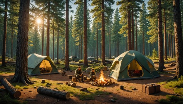 Top 5 des raisons de choisir un camping en pinède