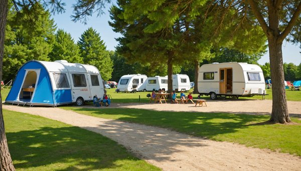 Atmosphere et services des campings familiaux en loire atlantique